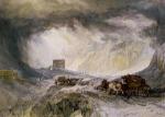 水彩大师 William Turner_Passage of Mount Cenis